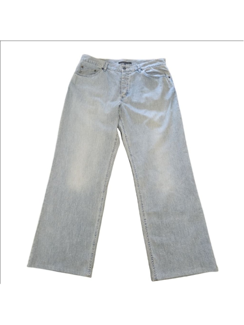 Women's Theory Light Wash Blue Wide Leg Jeans Size 32
